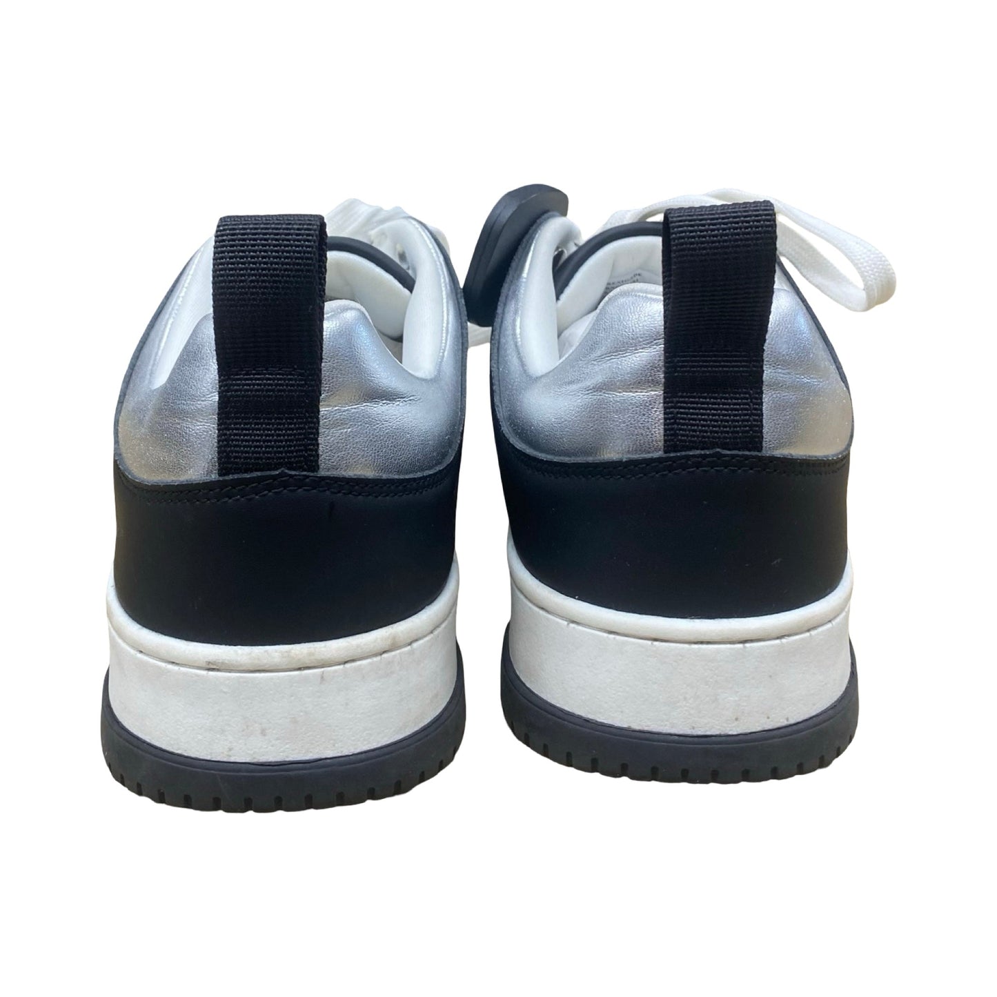 Shoes Sneakers By Steve Madden In Black & White, Size:9.5