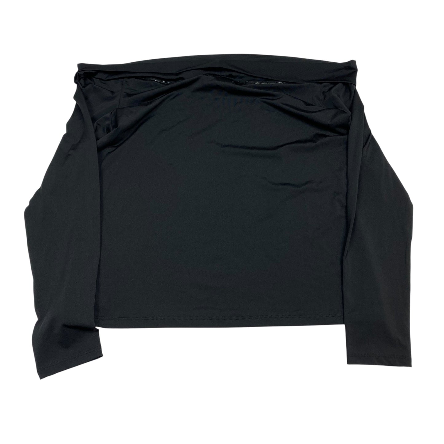 Top Ls Basic By H&M In Black, Size:L
