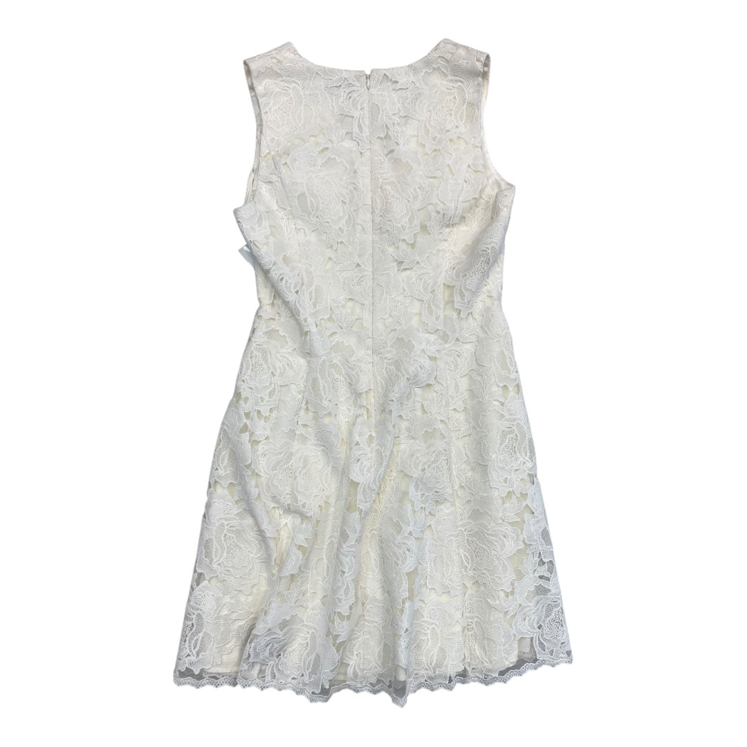 Dress Party Short By White House Black Market In Cream, Size:8