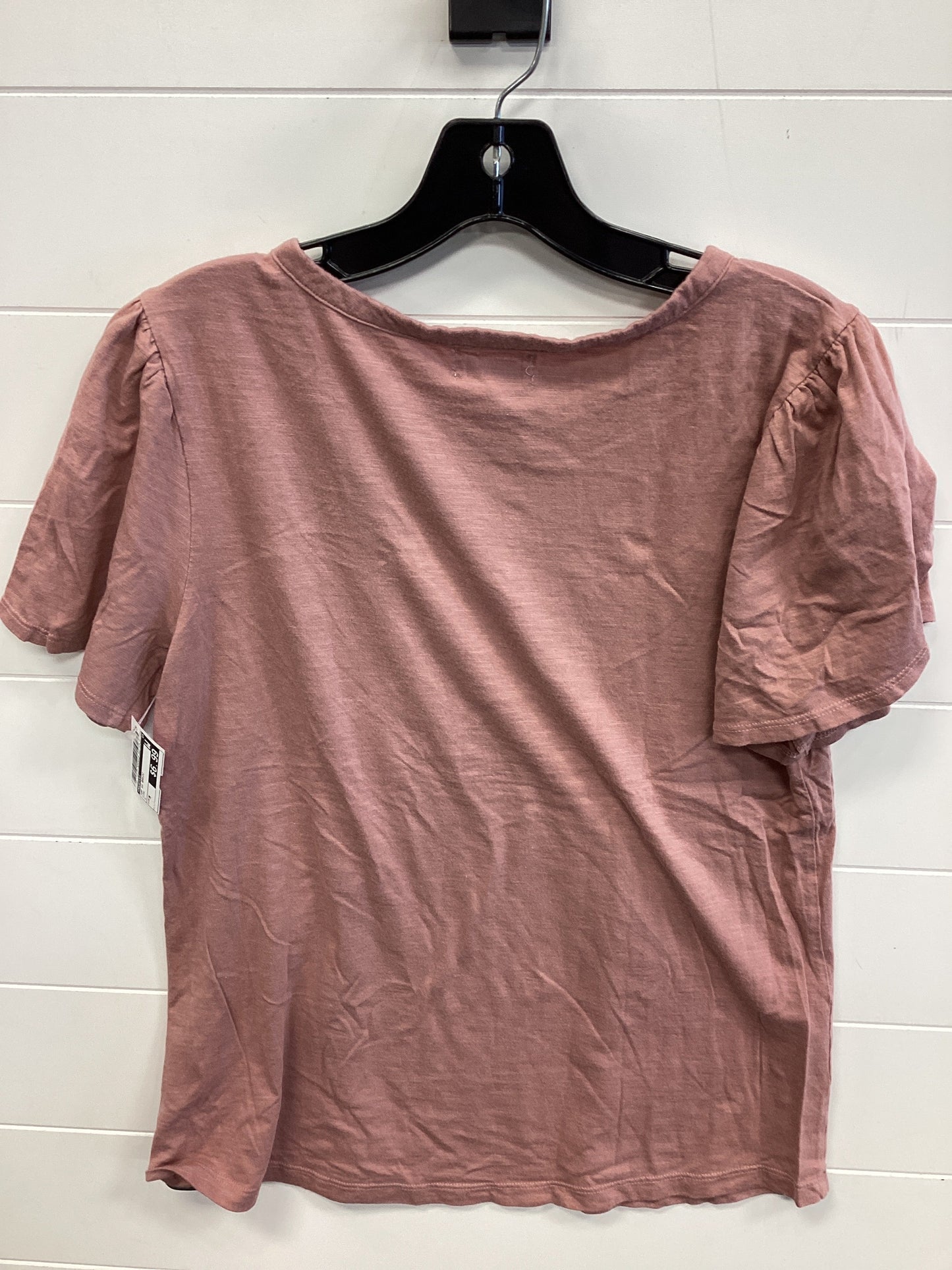 Top Ss Basic By Maurices In Pink, Size:M