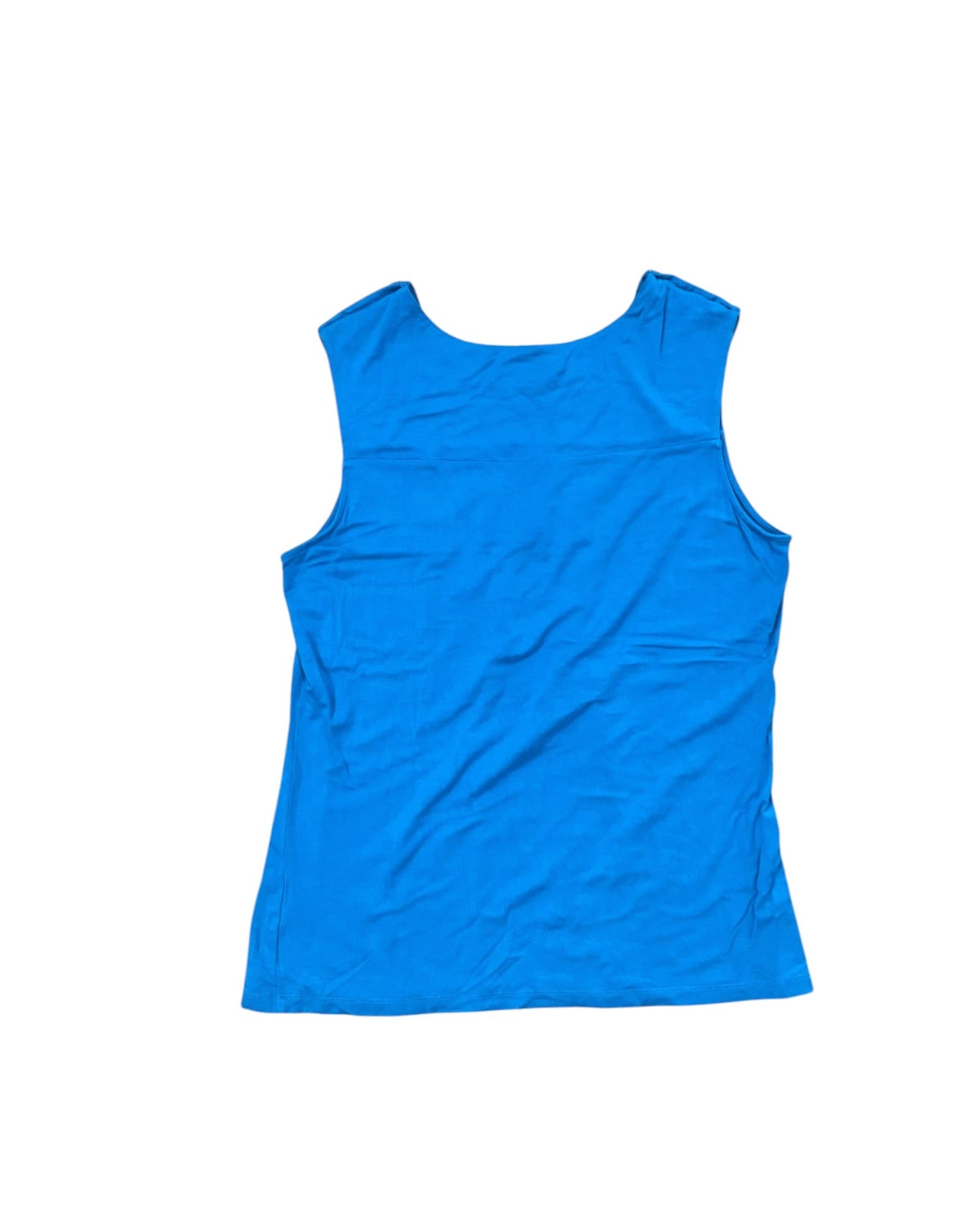 Top Sleeveless By Pendleton In Aqua, Size:M