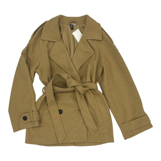 Coat Peacoat By Divided In Tan, Size:Xs