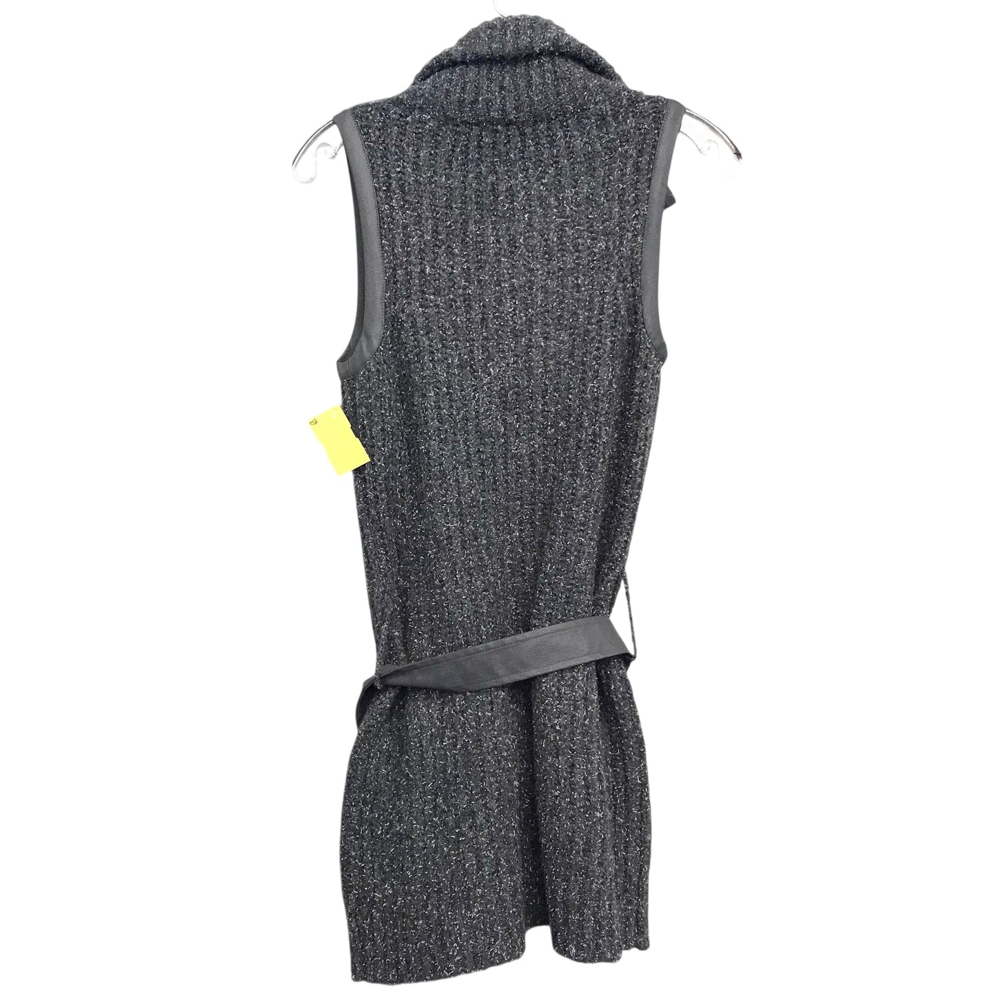 Vest Sweater By White House Black Market In Grey & White, Size:Xs