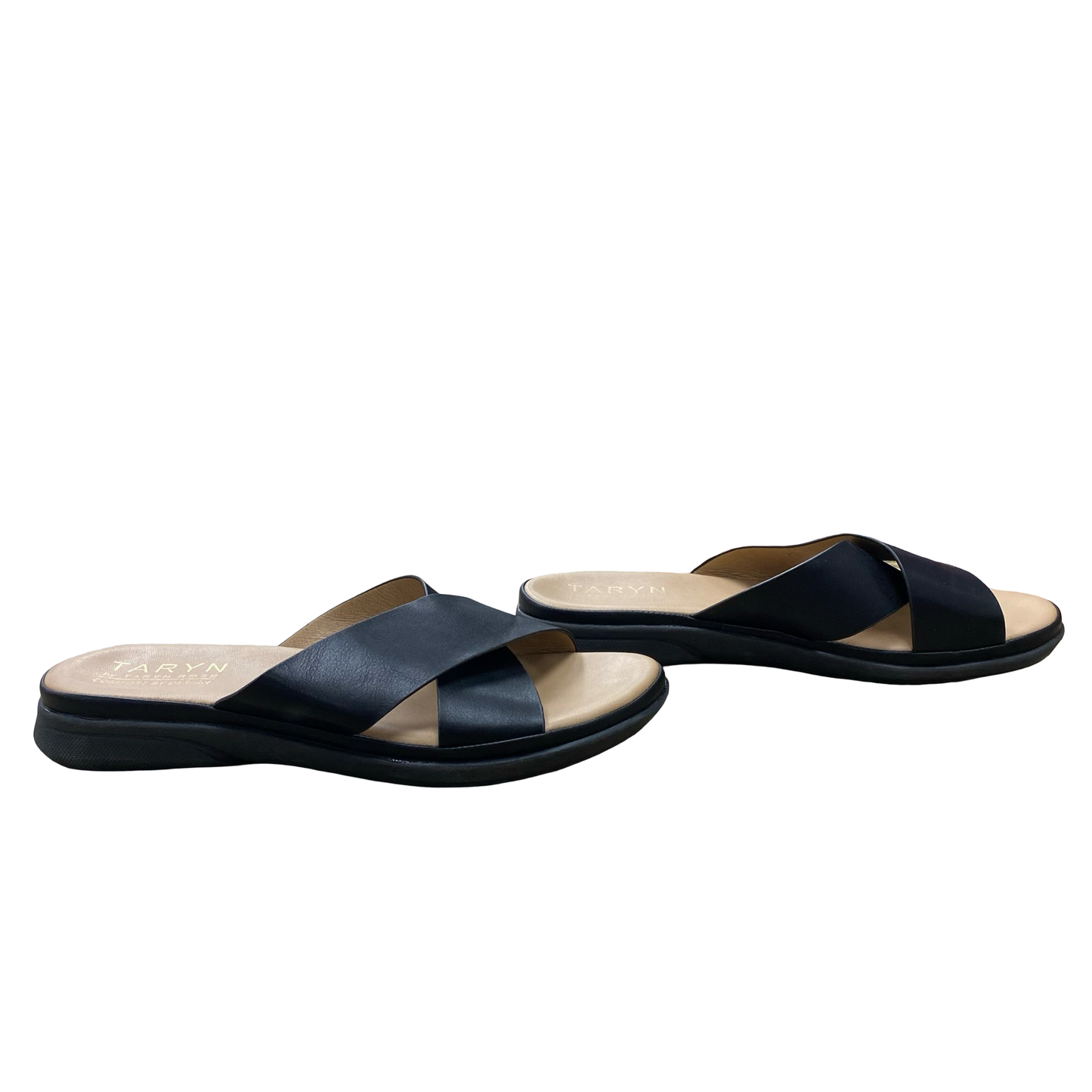 Sandals Flats By Taryn Rose Shoes In Black, Size:9