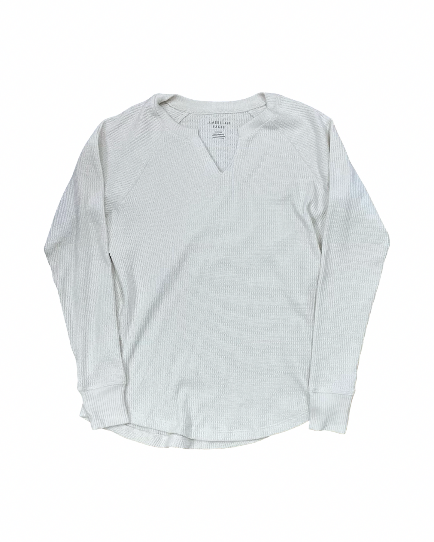 Top Ls By American Eagle In Cream, Size:S