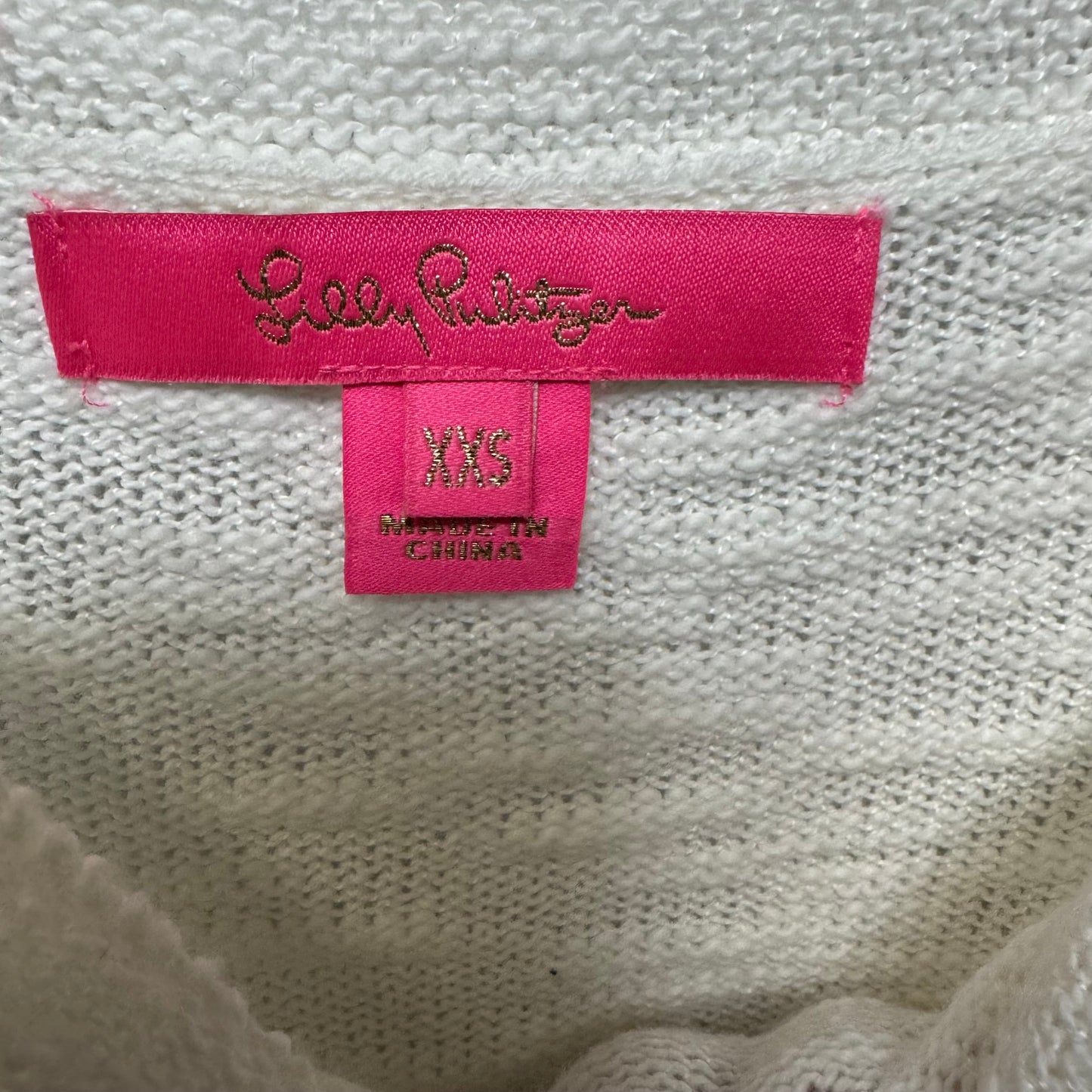 Athea Tassel Sweater Designer By Lilly Pulitzer In White, Size: XXS