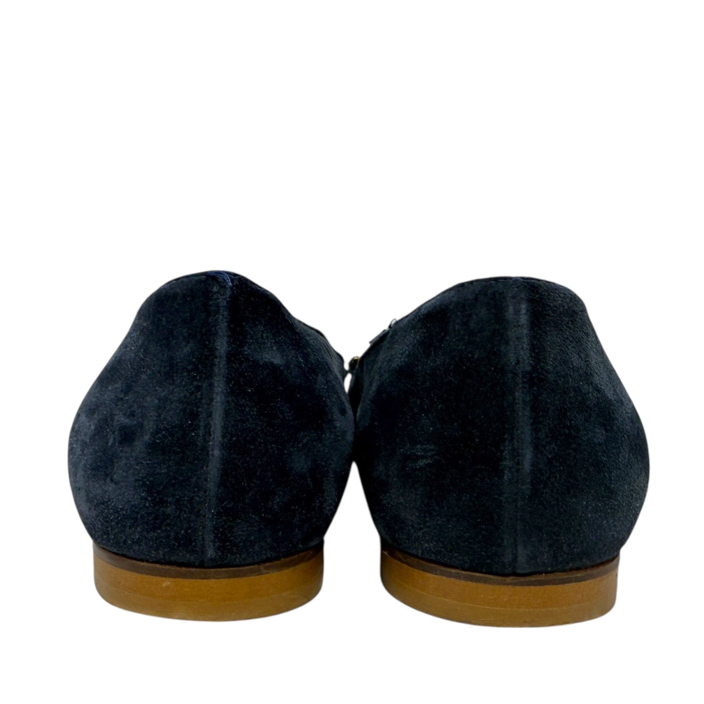 Kiltie & Chain Smoking Slippers By Skylar Blake In Navy, Size: 7.5