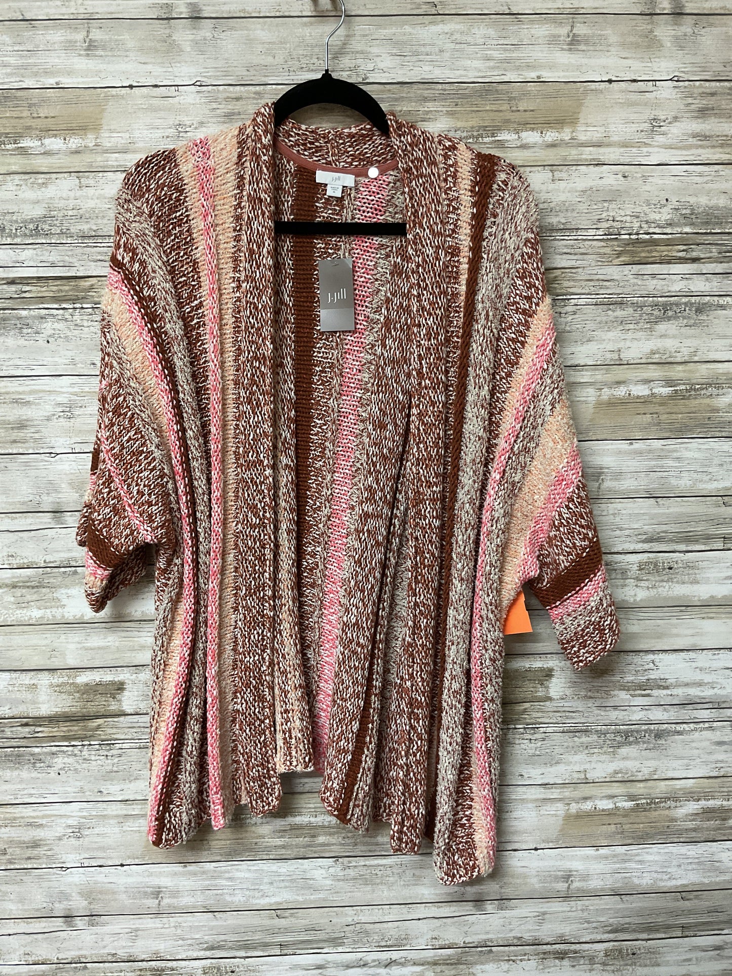 Cardigan By J. Jill In Multi, Size:Xl