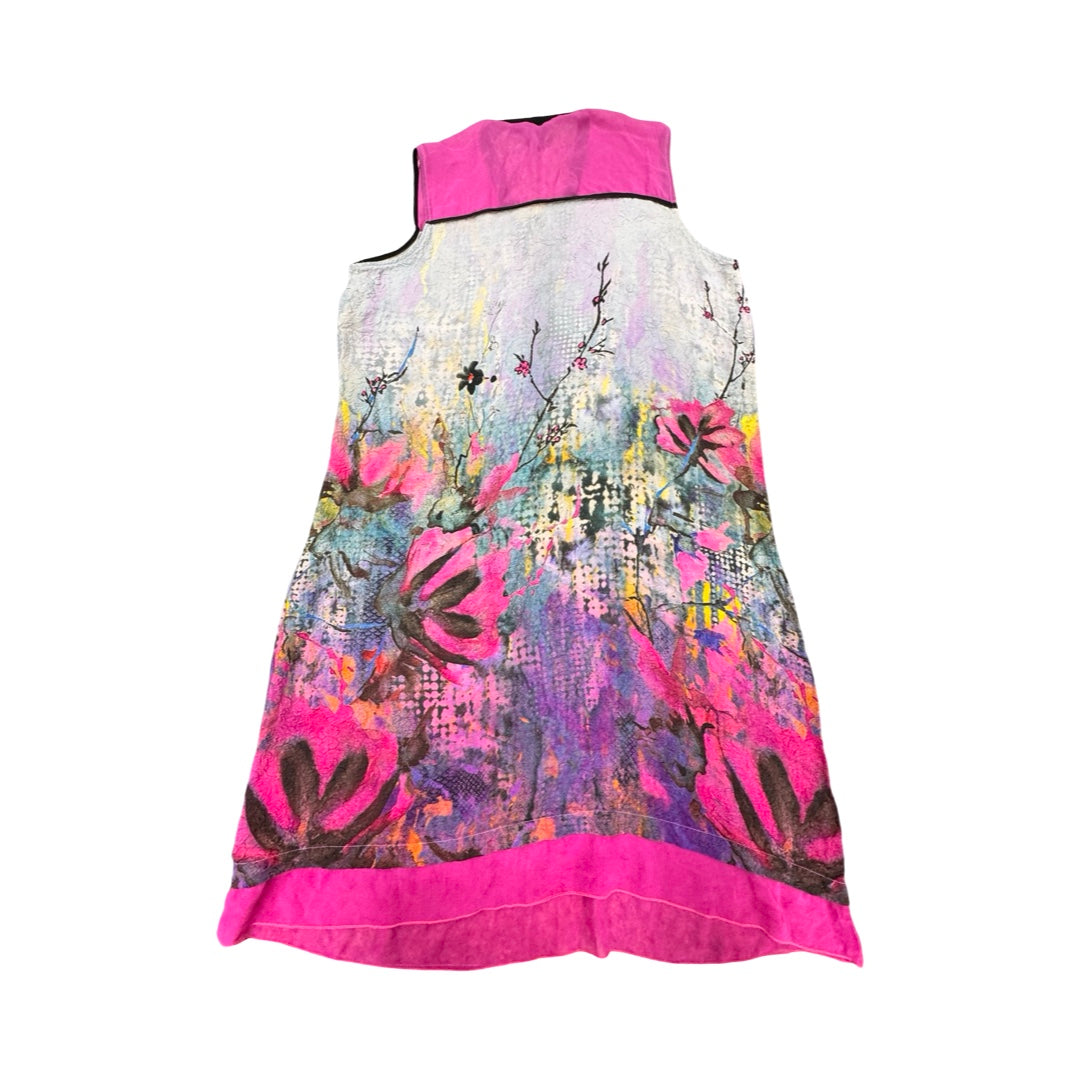 Dress Casual Midi By Citron In Multi, Size:1X