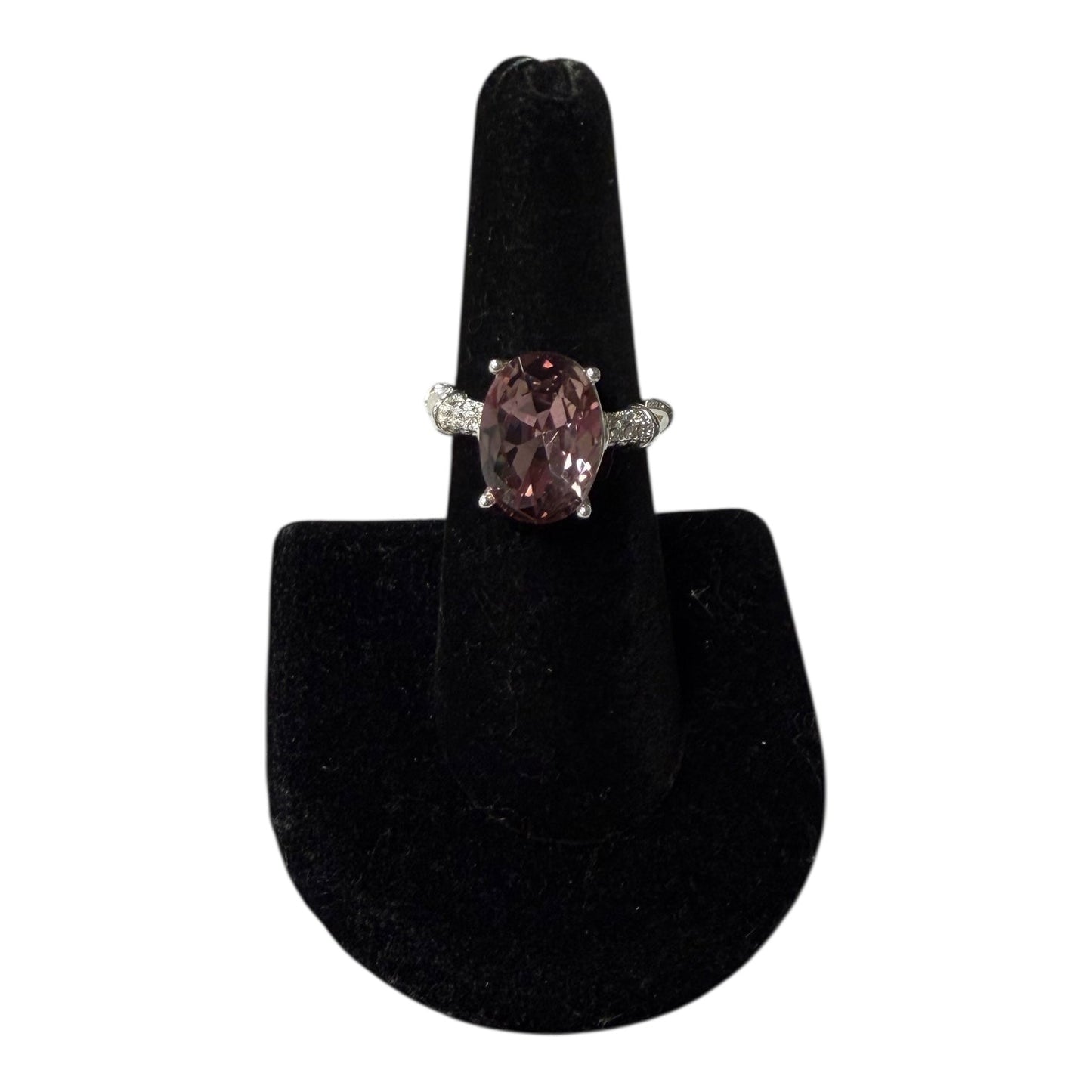 Ring Statement By Cme In Pink, Size:7.5