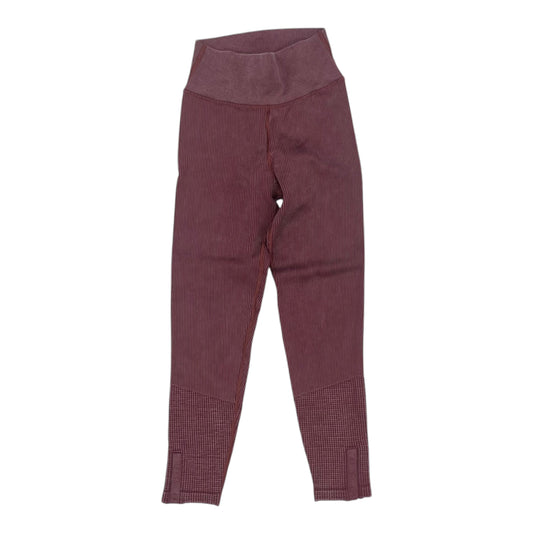 Athletic Leggings By Aerie In Red, Size:S