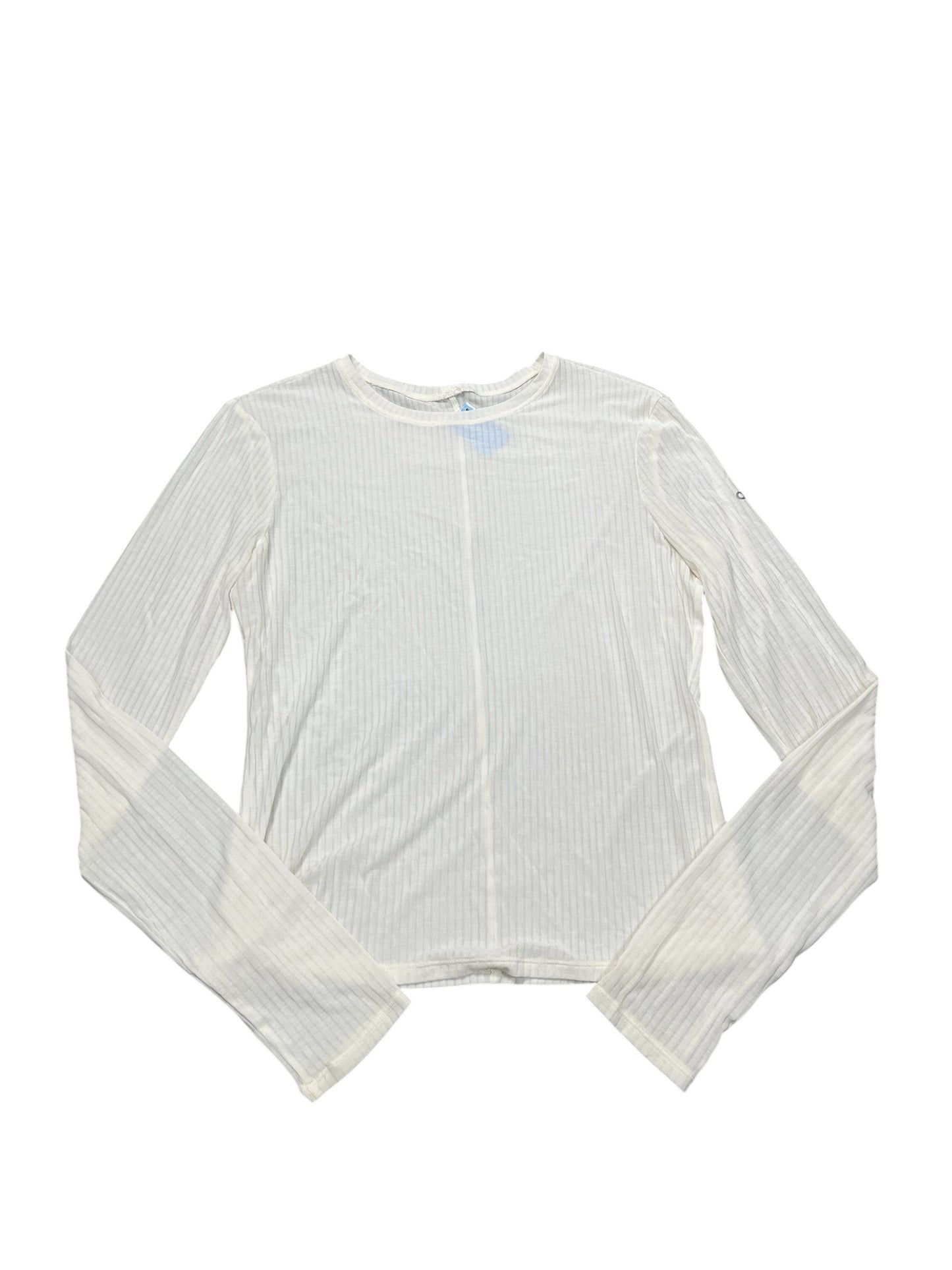 Athletic Top Ls Crewneck By Alo In White, Size:M