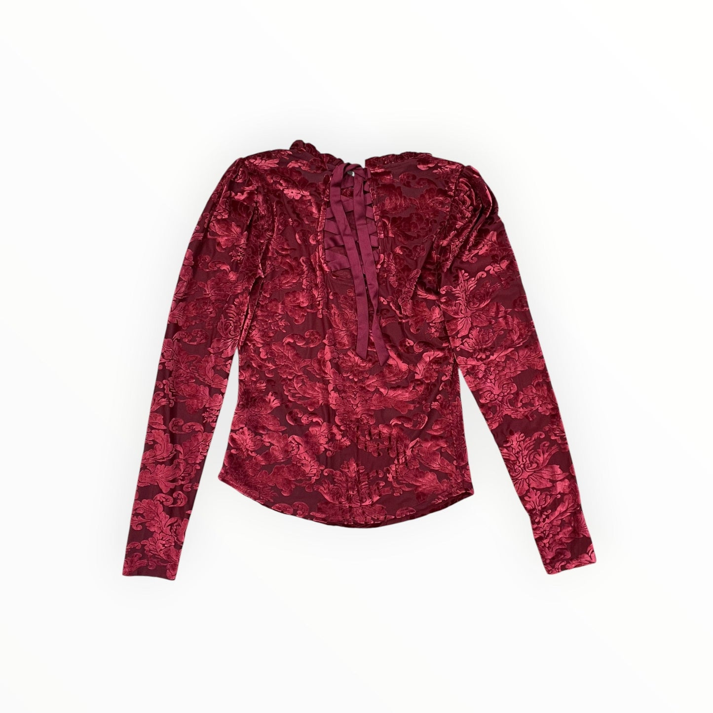 Top Ls By Anthropologie In Red, Size:Xs