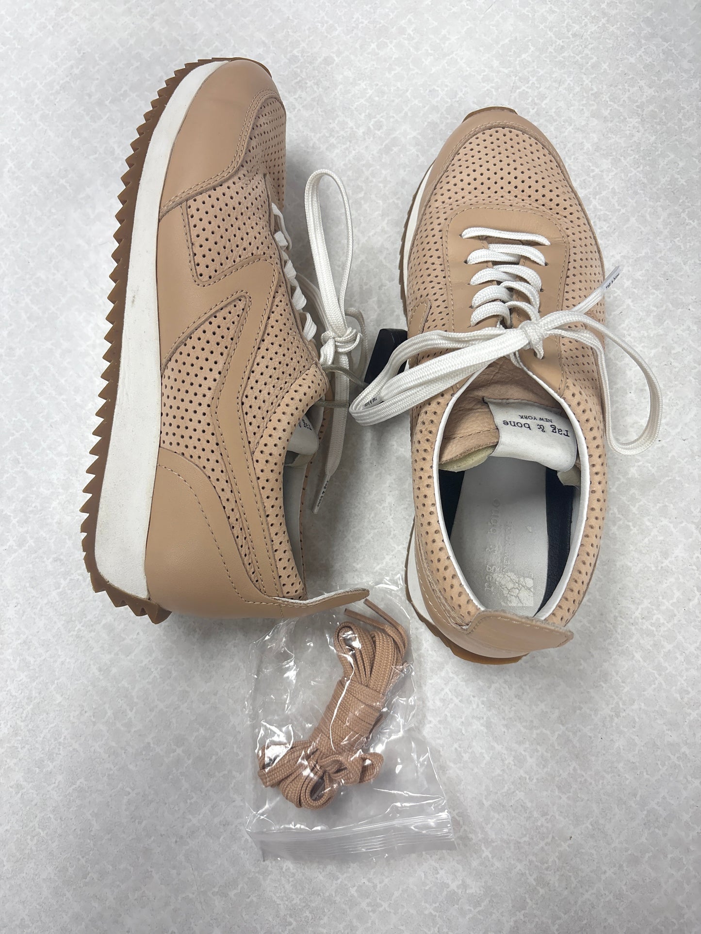 Shoes Sneakers By Rag And Bone In Tan, Size:6.5