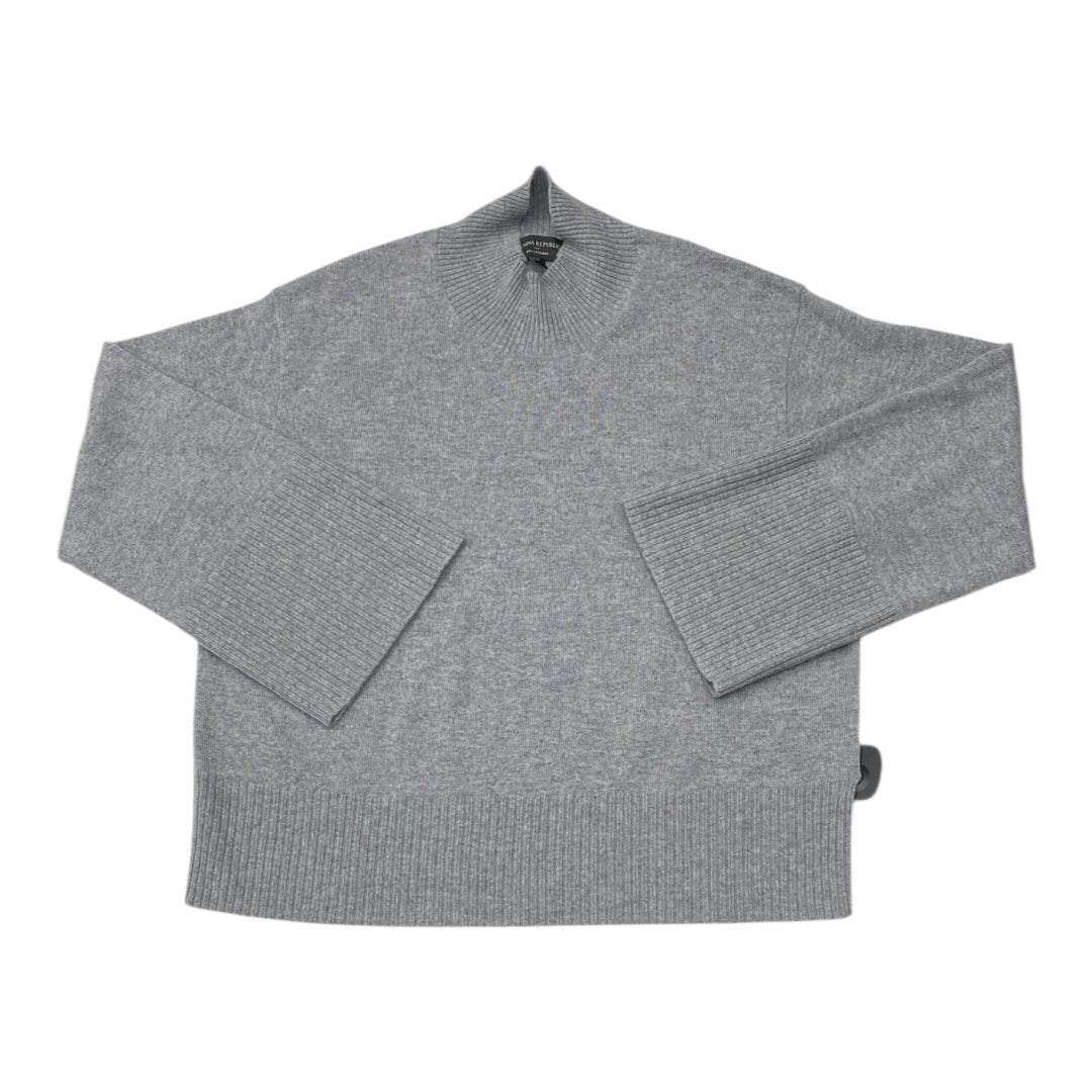 Sweater Cashmere By Banana Republic In Grey, Size:L