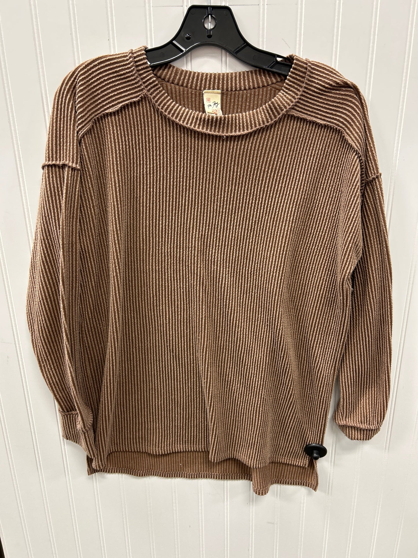 Top Ls By 7Th Ray In Brown, Size:S