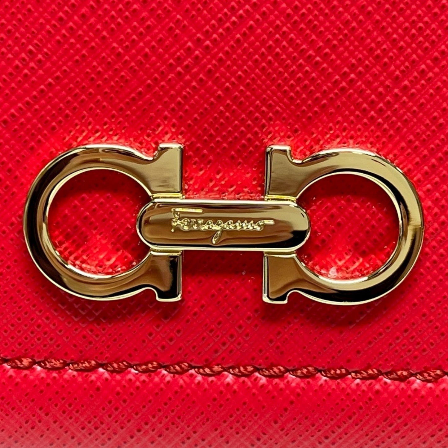 Handbag Luxury Designer By Ferragamo, Size: Small