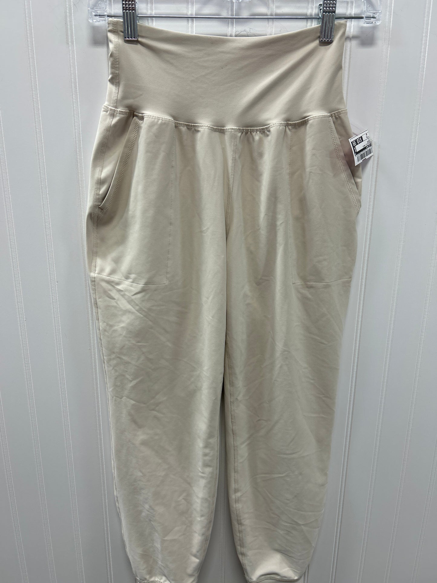 Athletic Pants By Old Navy In Cream, Size:S