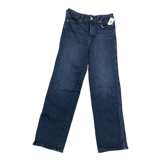 Jeans Straight By Good American In Blue Denim, Size:S