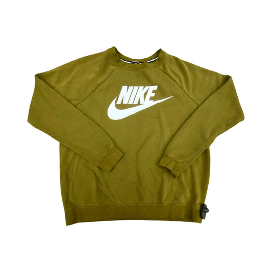 Sweatshirt Crewneck By Nike In Green, Size:M