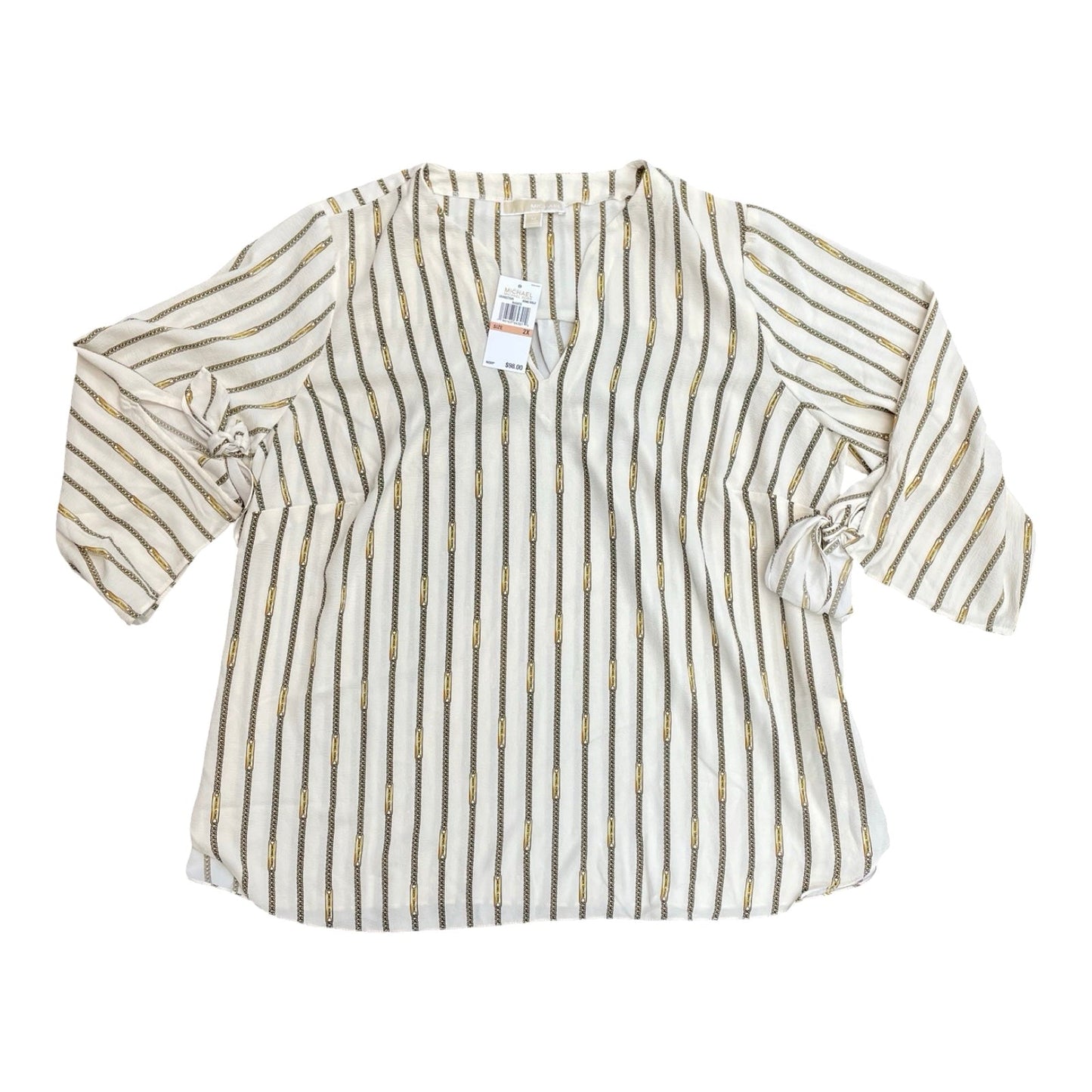 Top Ls By Michael By Michael Kors In Multi, Size:2X