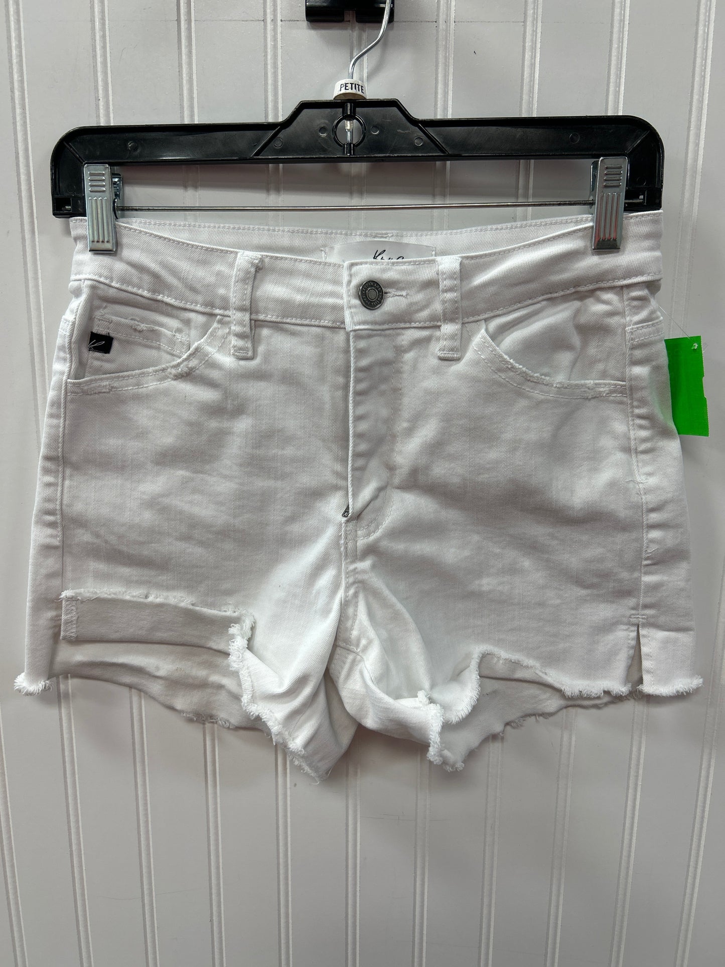 Shorts By Kancan In White Denim, Size:M