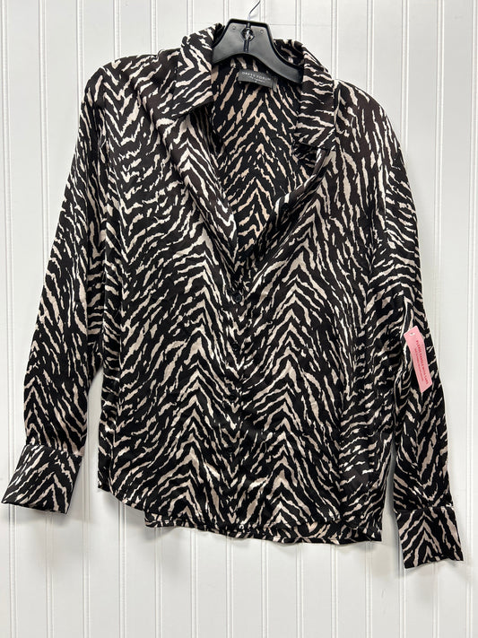 Top Ls By Dress Forum In Animal Print, Size:S