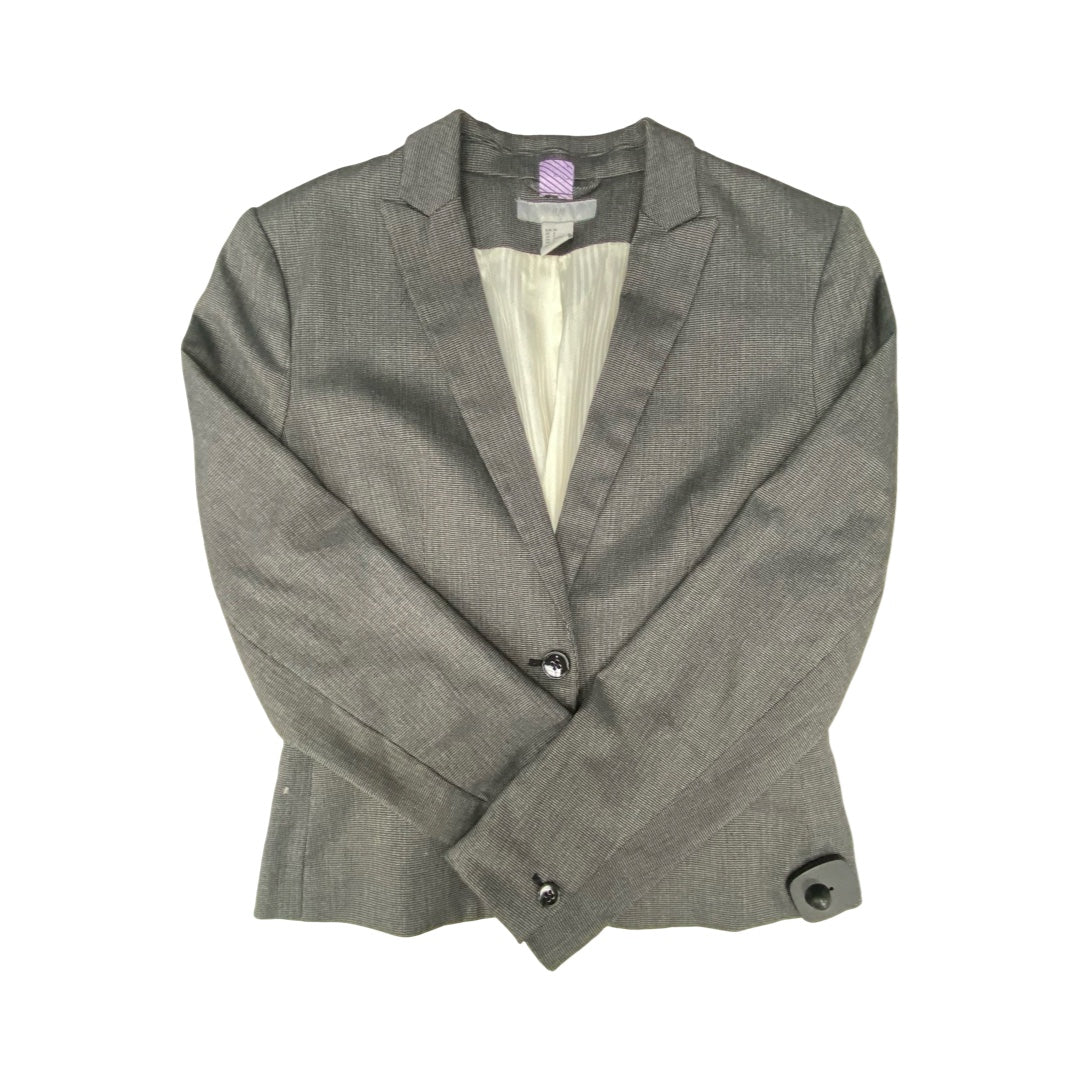Blazer By H&M In Grey, Size:6