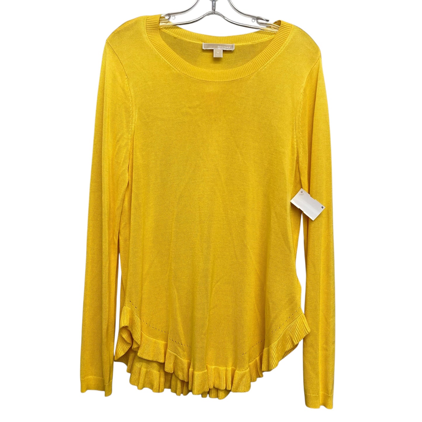 Top Ls By Michael By Michael Kors In Yellow, Size:M