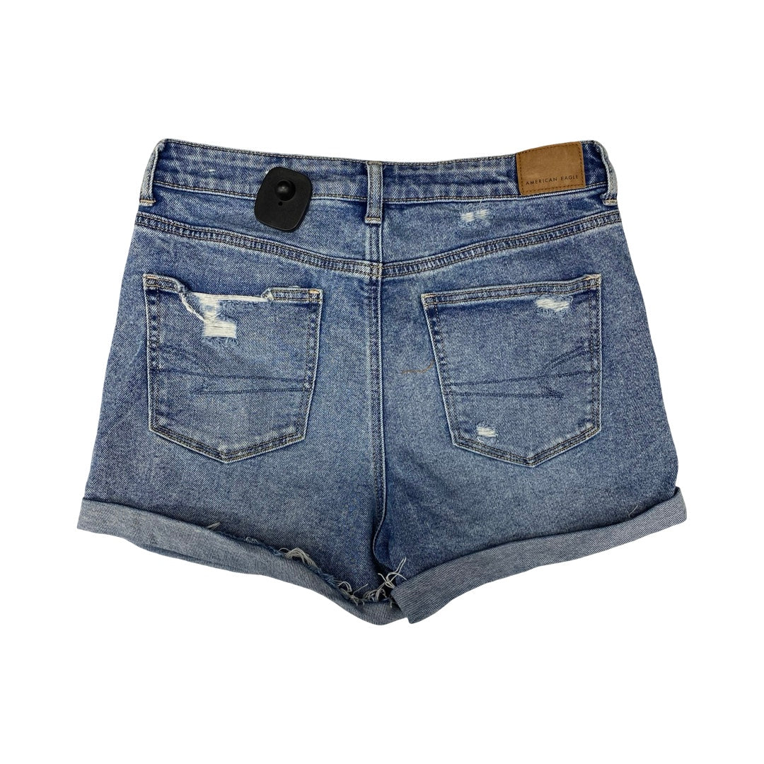 Shorts By American Eagle In Blue Denim, Size:10
