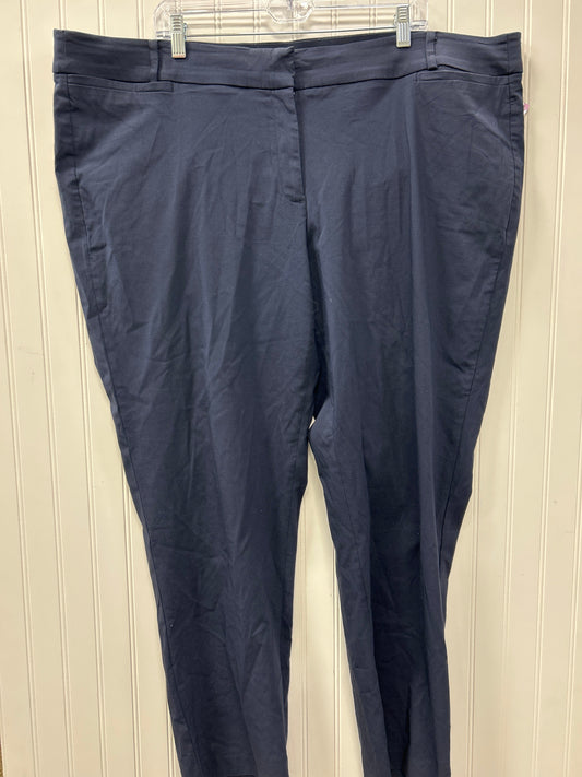 Pants Dress By Lane Bryant In Navy, Size:26