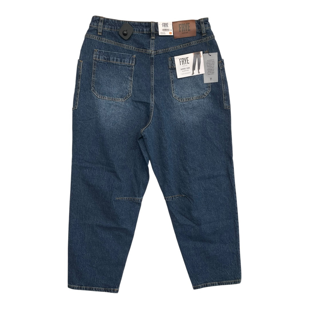 Jeans Designer By Frye In Blue Denim, Size:12