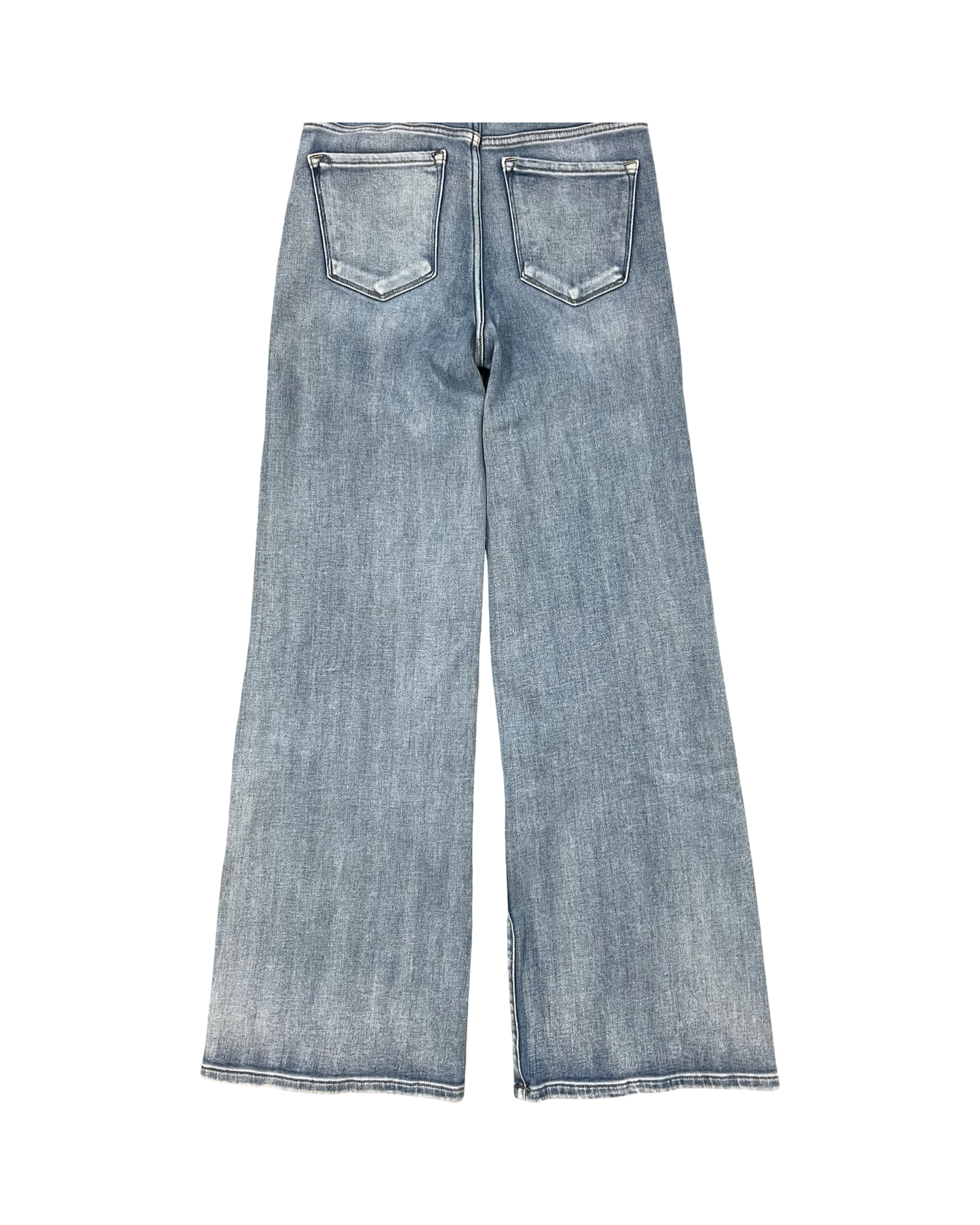Jeans Wide Leg By Risen In Blue Denim, Size:6