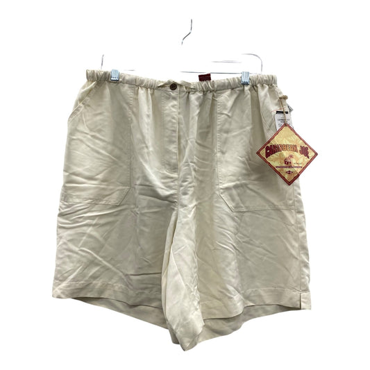Shorts By Caribbean Joe In Cream, Size:18