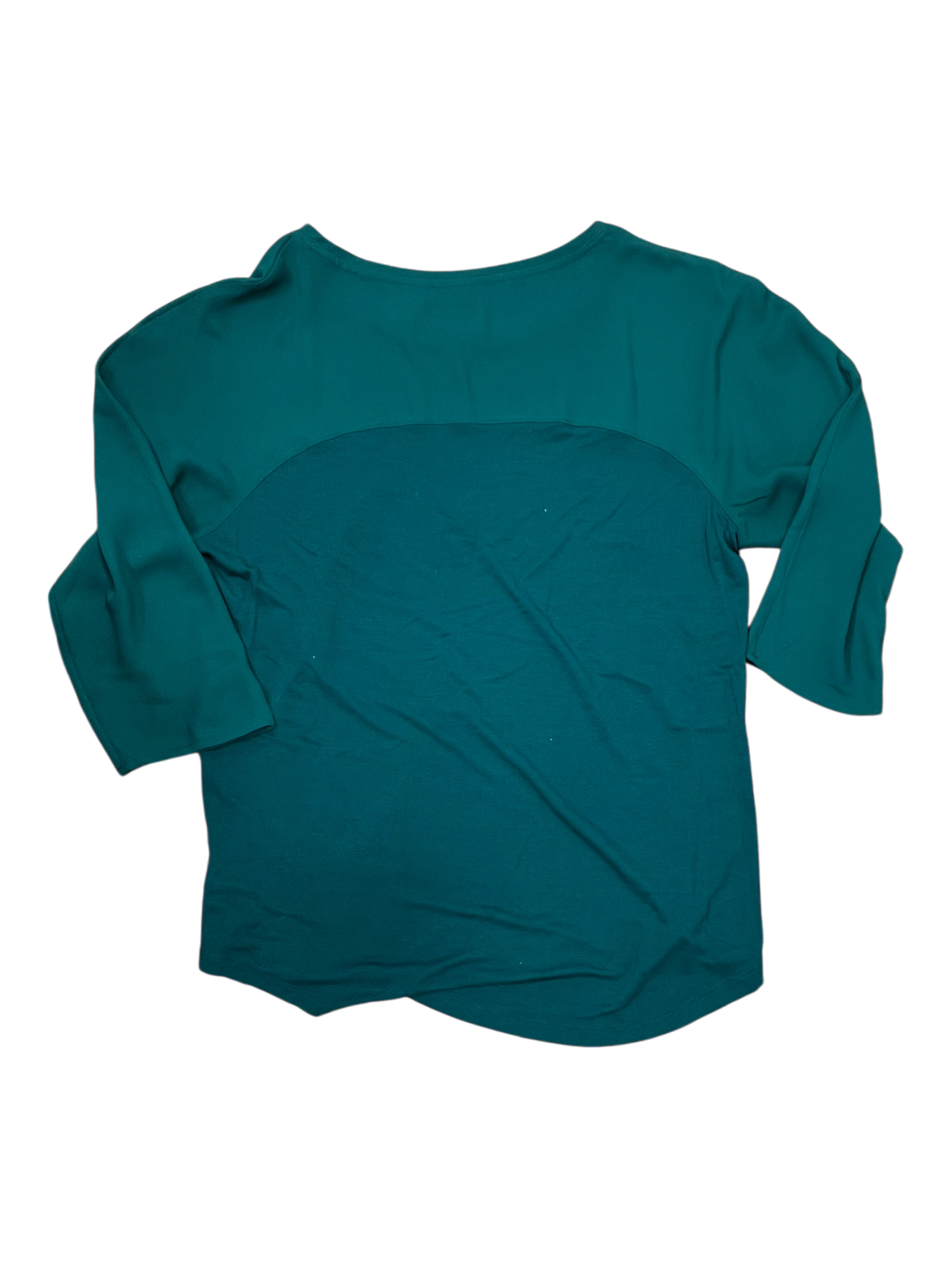 Top 3/4 Sleeve By Tahari In Green, Size:M