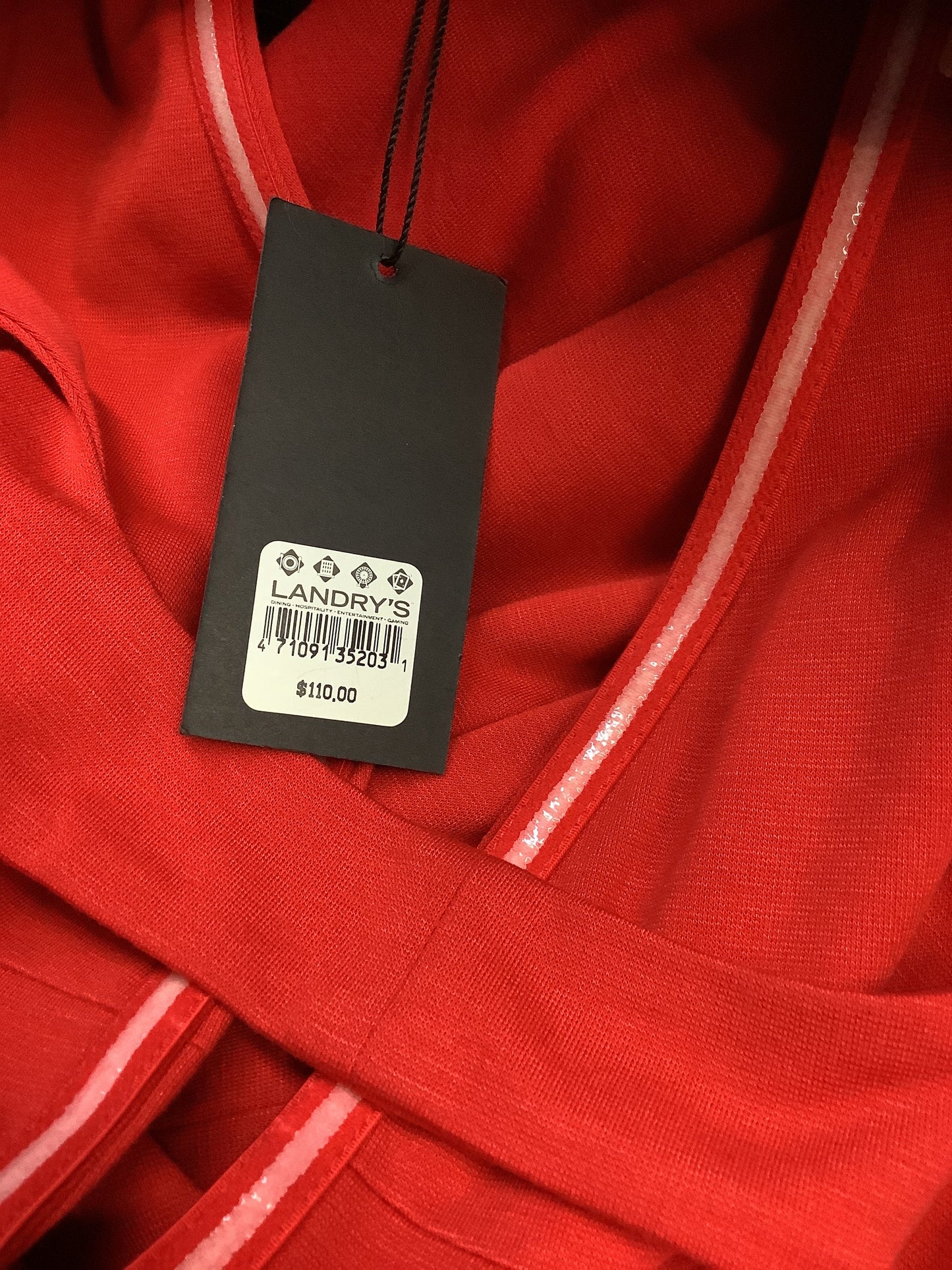 Dress Party Long By Clothes Mentor In Red, Size: L