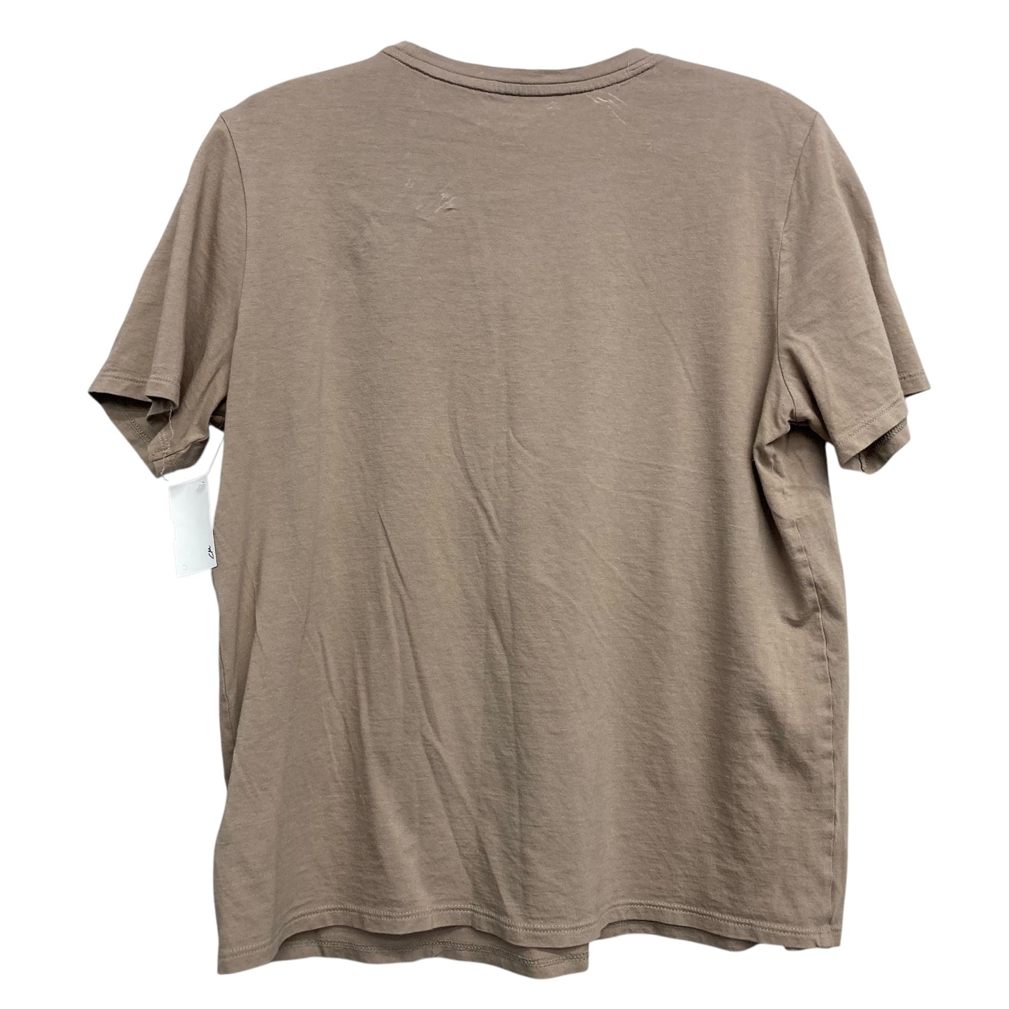 Top Ss Basic By Express In Brown, Size:M