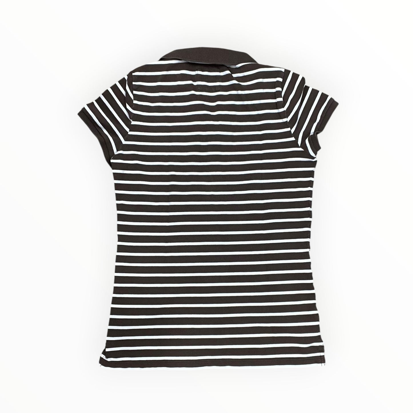 Top Ss By American Eagle In Brown & Cream, Size:L