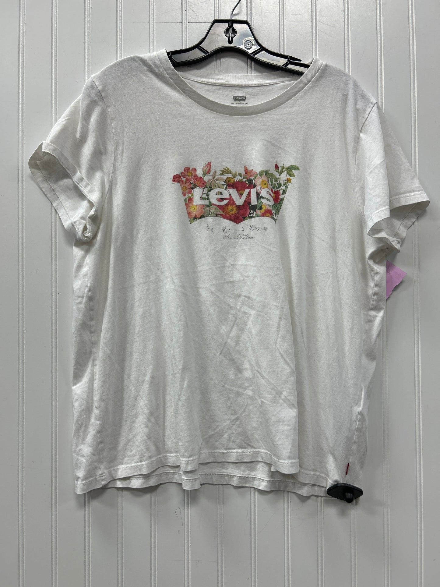 Top Ss By Levis In White, Size:Xl