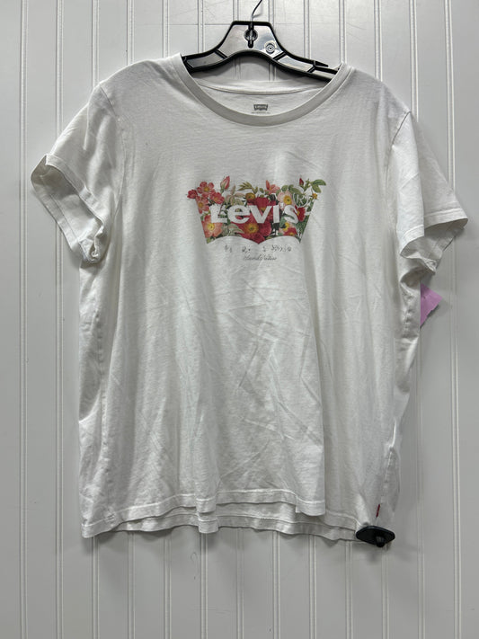 Top Ss By Levis In White, Size:Xl