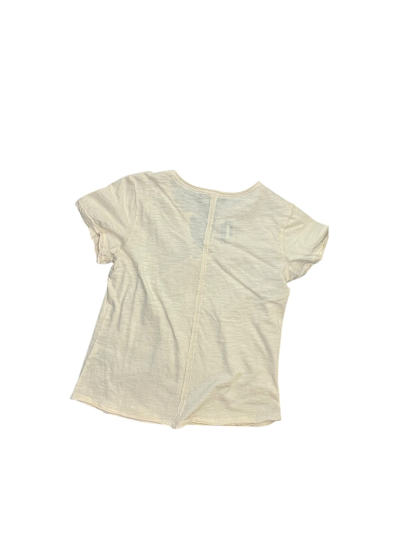 Top Ss By Clothes Mentor In Cream, Size:S