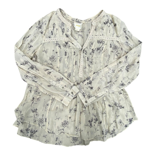 Top Ls By Maeve In Floral Print, Size: L (12)