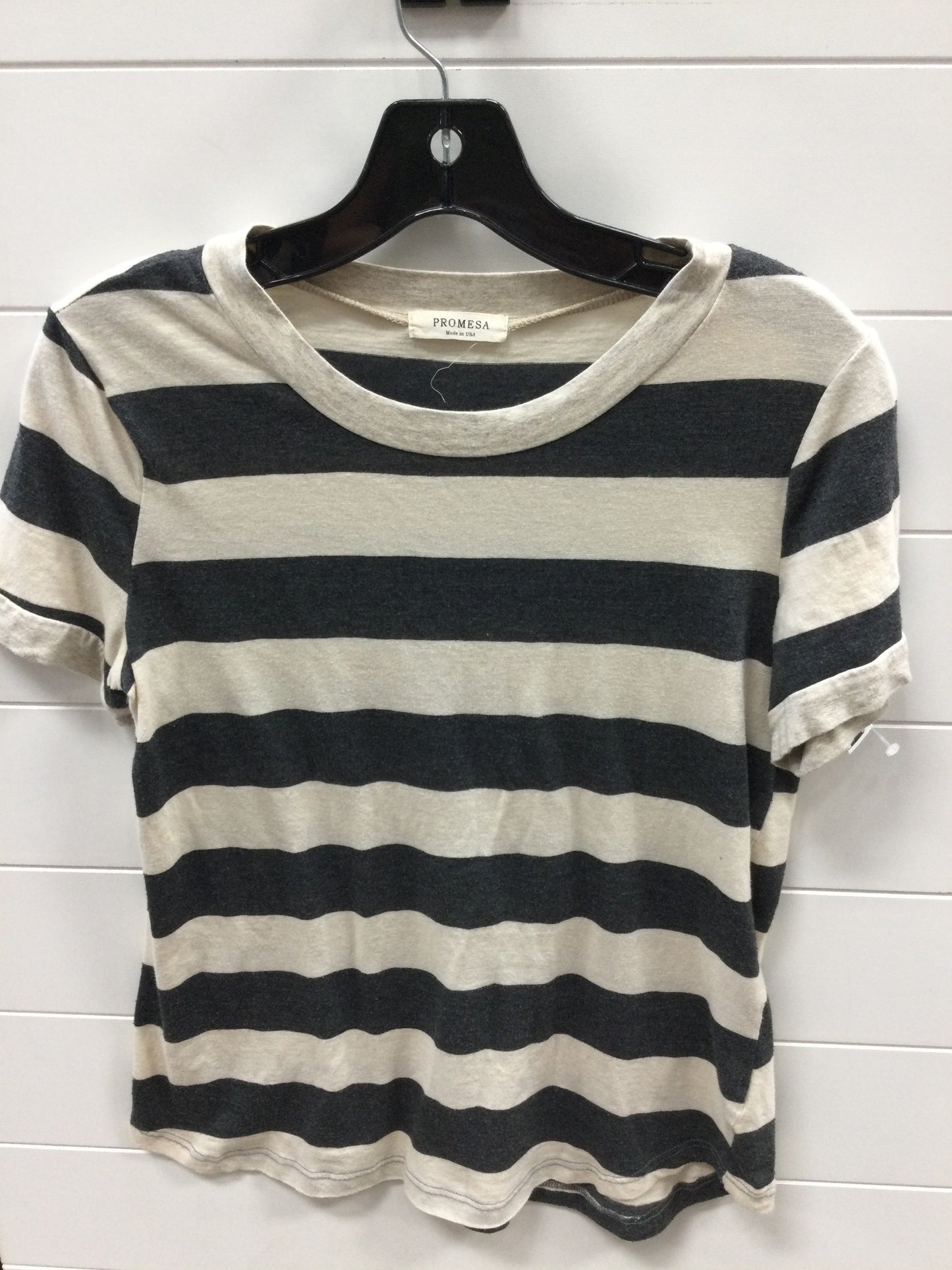 Top Ss By Promesa In Grey, Size:Xs