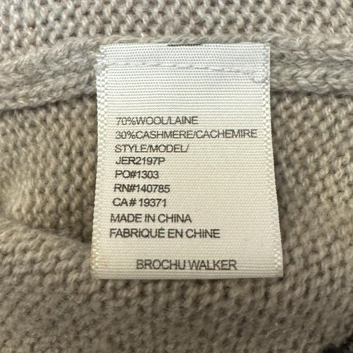 AS IS The Looker Sweater By Brochu Walker In Taupe, Size: M