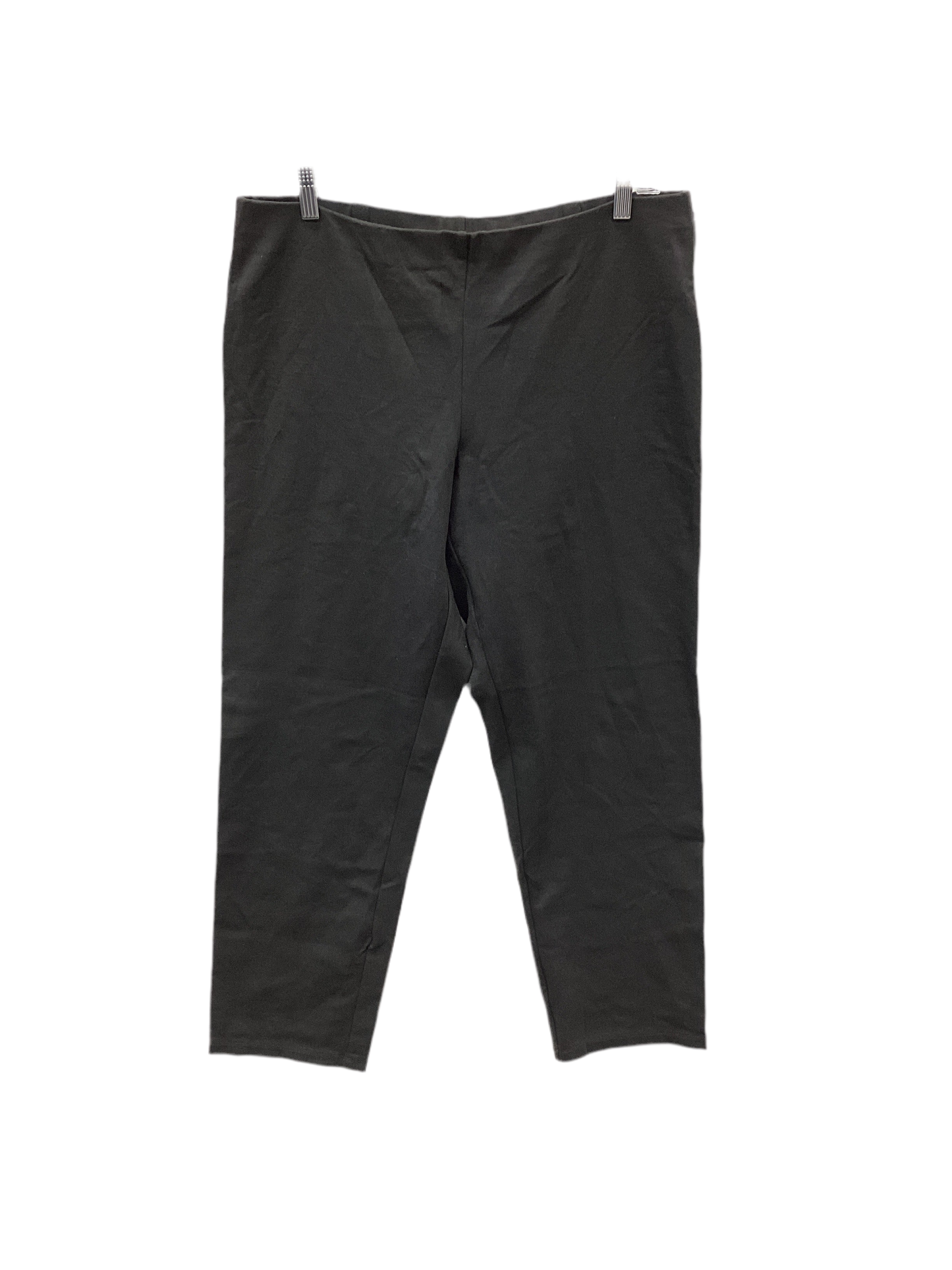 Dress Pants  By Eileen Fisher In Black, Size:L