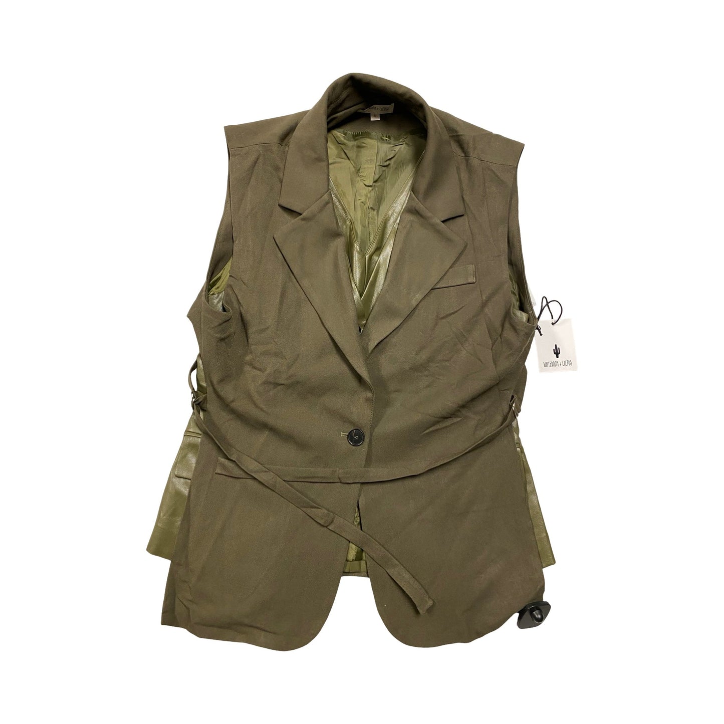 Vest Other By WHITEROOM+CACTUS In Green, Size:M