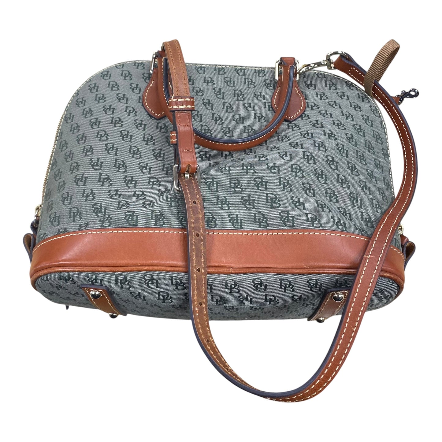 Handbag Designer By Dooney And Bourke In Brown, Size:Medium