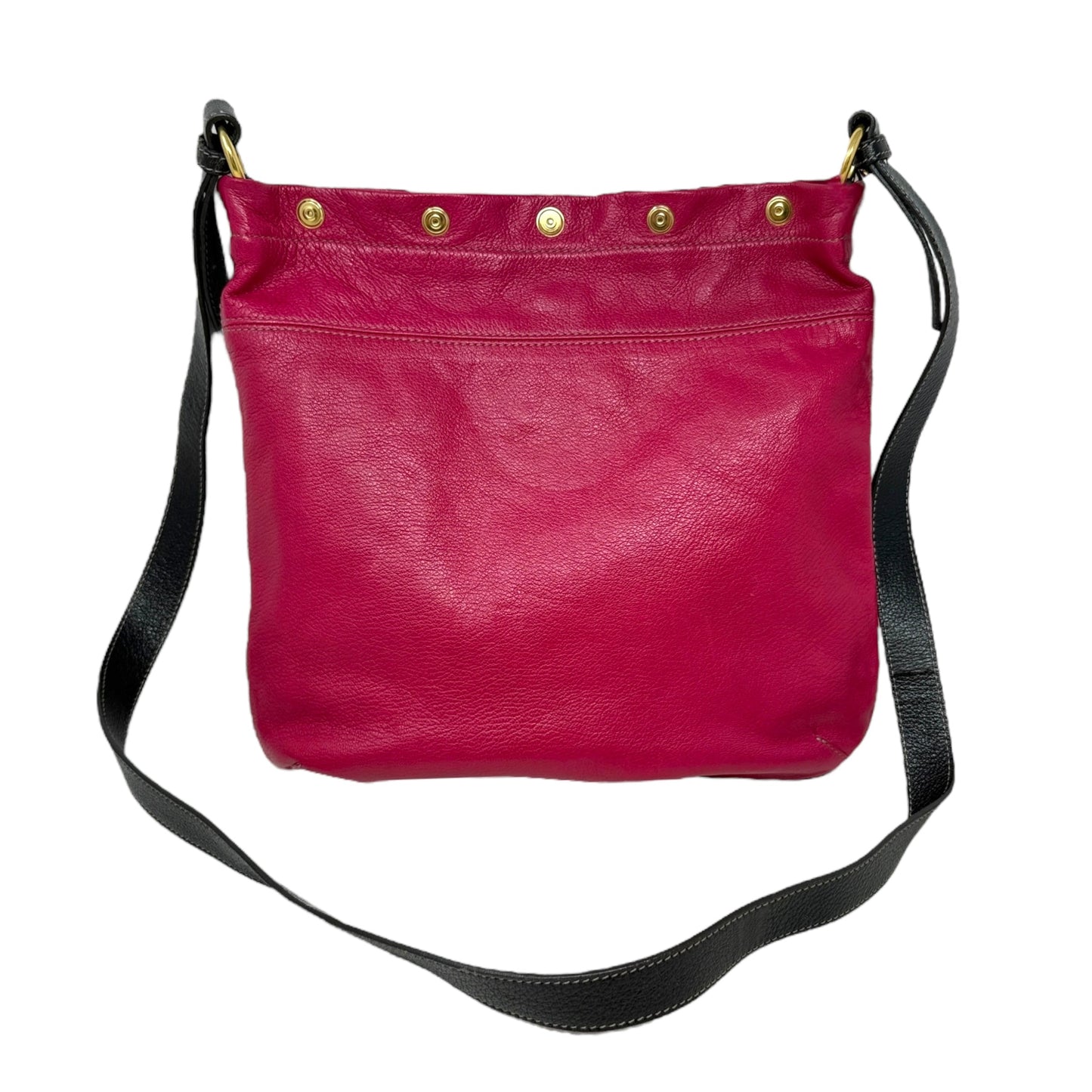 Snap Leather Crossbody Bag Luxury Designer By Furla, Size: Large