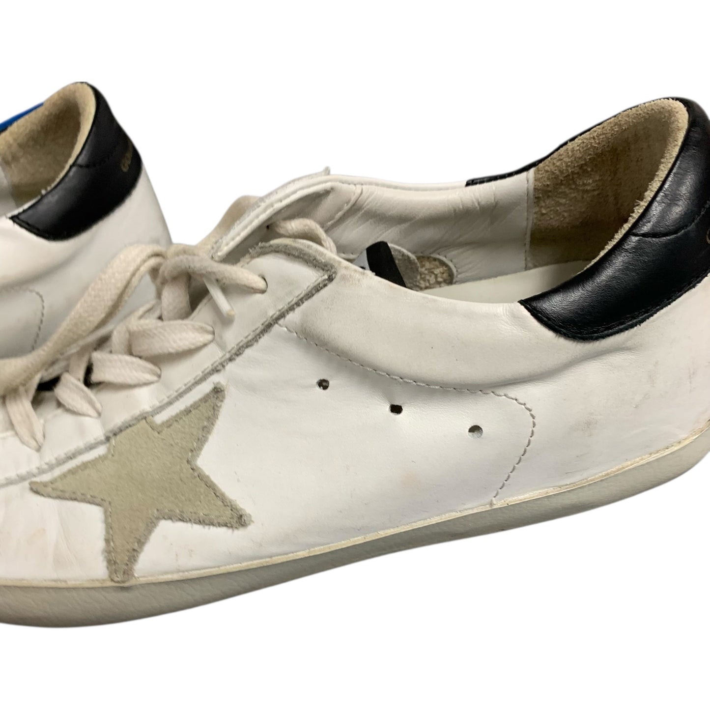Shoes Luxury Designer By Golden Goose In White, Size: 10.5