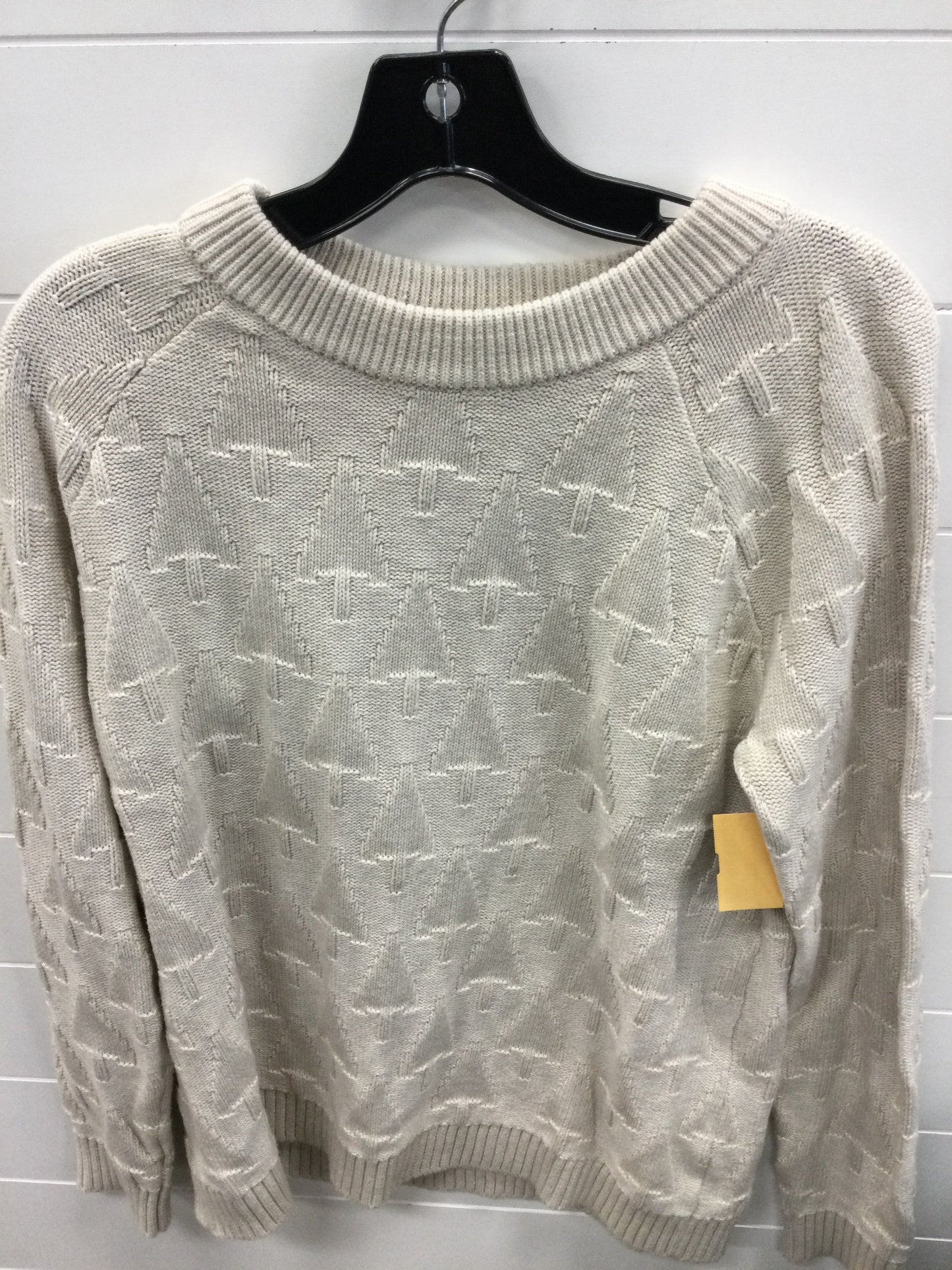Sweater By Lands End In Cream, Size:S